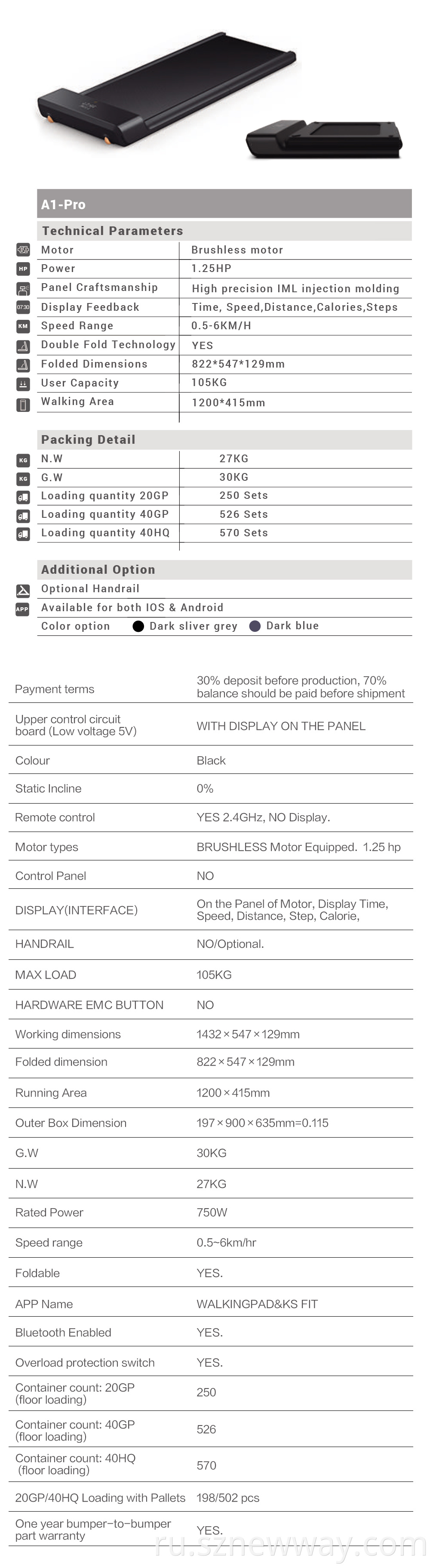 Kingsmith Walkingpad A1 Pro